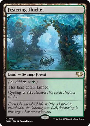 Festering Thicket |  (021) [Commander: Edge of Eternities]