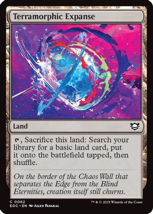 Terramorphic Expanse |  (062) [Commander: Edge of Eternities]