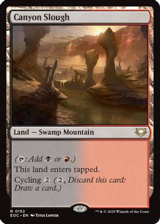 Canyon Slough |  (152) [Commander: Edge of Eternities]