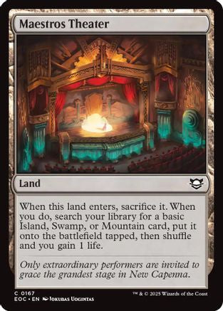 Maestros Theater |  (167) [Commander: Edge of Eternities]