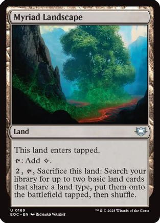 Myriad Landscape |  (169) [Commander: Edge of Eternities]