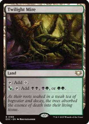 Twilight Mire |  (189) [Commander: Edge of Eternities]