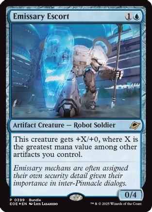 Emissary Escort (EOE Bundle) |  Foil (399) [Unique and Miscellaneous Promos]