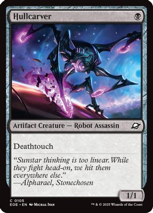 Hullcarver |  Foil (105) [Edge of Eternities]