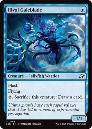 Illvoi Galeblade |  Foil (058) [Edge of Eternities]