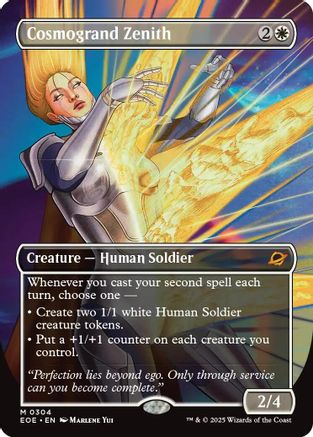 Cosmogrand Zenith (Borderless) |  Foil (304) [Edge of Eternities]