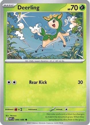 Deerling 006- SV White Flare