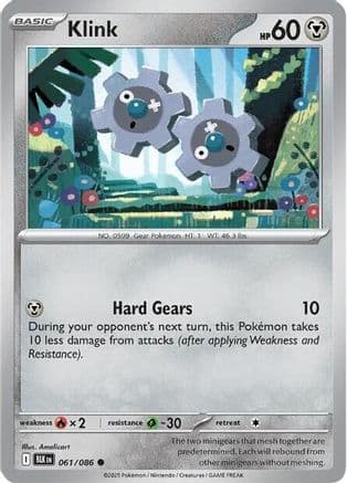 Klink 061- SV Black Bolt Reverse Holofoil