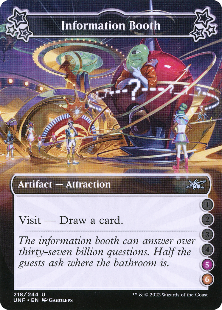 Information Booth (5-6) [Unfinity] Foil
