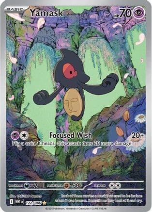 Yamask 122/086 - SV White Flare Holofoil