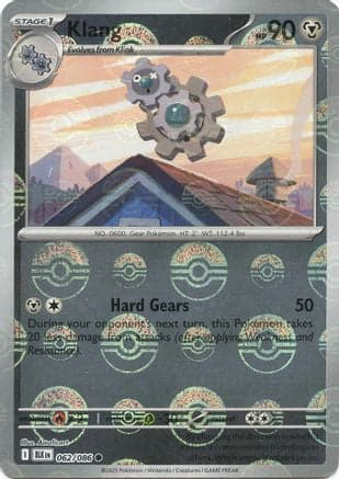 Klang (Poke Ball Pattern) 062- SV Black Bolt Holofoil