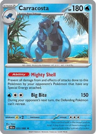 Carracosta 023- SV Black Bolt Holofoil