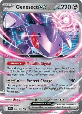 Genesect ex 067- SV Black Bolt Holofoil