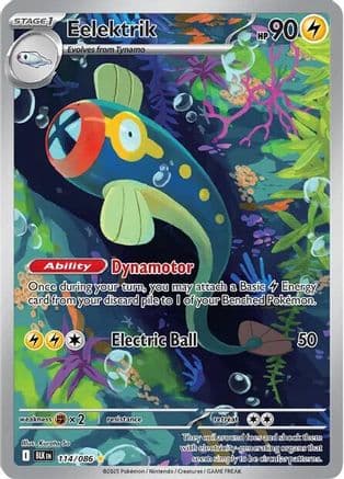 Eelektrik 114/086 - SV Black Bolt Holofoil