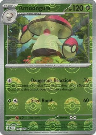Amoonguss (Poke Ball Pattern) 011- SV Black Bolt Holofoil
