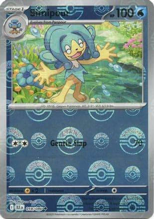 Simipour (Poke Ball Pattern) 018- SV Black Bolt Holofoil