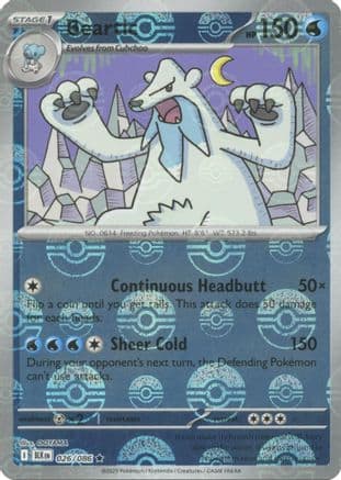 Beartic (Poke Ball Pattern) 026- SV Black Bolt Holofoil