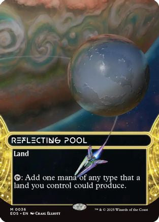 Reflecting Pool (0036) (Borderless) |  (036) [Edge of Eternities: Stellar Sights]