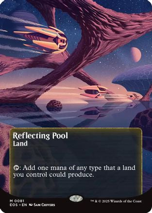 Reflecting Pool (0081) (Borderless) |  (081) [Edge of Eternities: Stellar Sights]