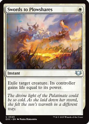 Swords to Plowshares |  (045) [Commander: Edge of Eternities]