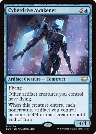 Cyberdrive Awakener |  (069) [Commander: Edge of Eternities]