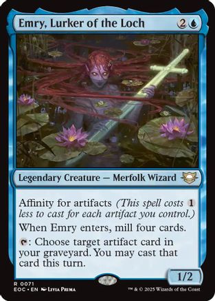 Emry, Lurker of the Loch |  (071) [Commander: Edge of Eternities]
