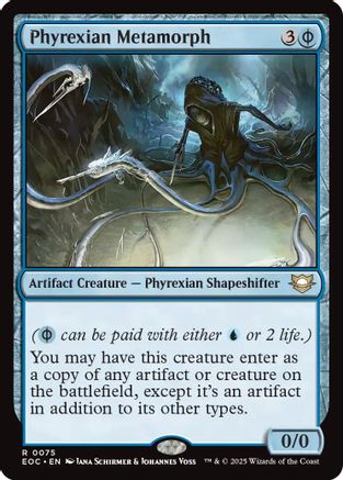 Phyrexian Metamorph |  (075) [Commander: Edge of Eternities]