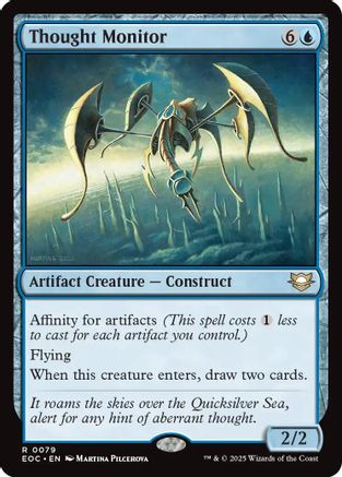 Thought Monitor  | 079 | [Commander: Edge of Eternities]
