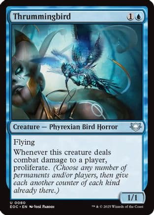 Thrummingbird  | 080 | [Commander: Edge of Eternities]