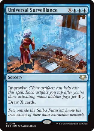 Universal Surveillance  | 081 | [Commander: Edge of Eternities]