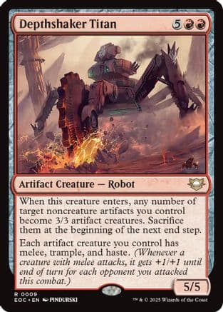 Depthshaker Titan  | 009 | [Commander: Edge of Eternities]