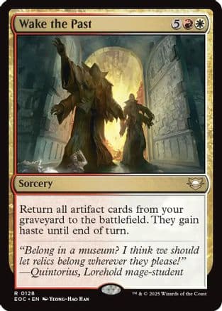 Wake the Past  | 128 | [Commander: Edge of Eternities]