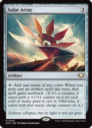 Solar Array |  (018) [Commander: Edge of Eternities]