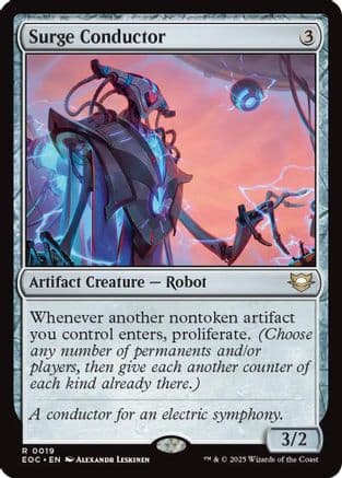 Surge Conductor  | 019 | [Commander: Edge of Eternities]