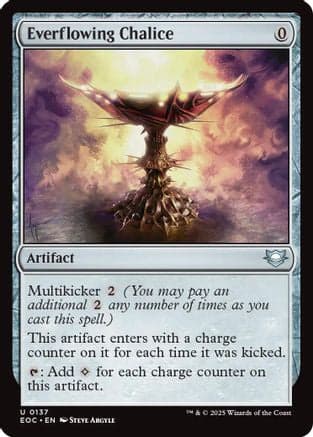 Everflowing Chalice  | 137 | [Commander: Edge of Eternities]