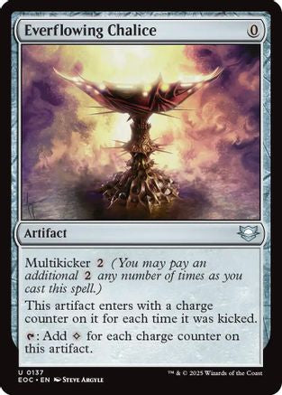 Everflowing Chalice  | 137 | [Commander: Edge of Eternities]