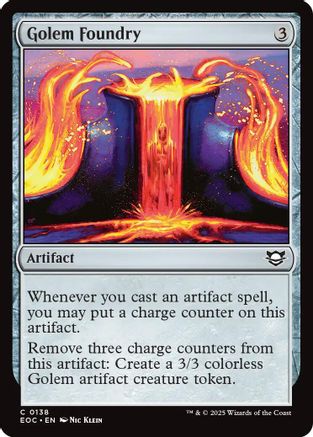 Golem Foundry  | 138 | [Commander: Edge of Eternities]