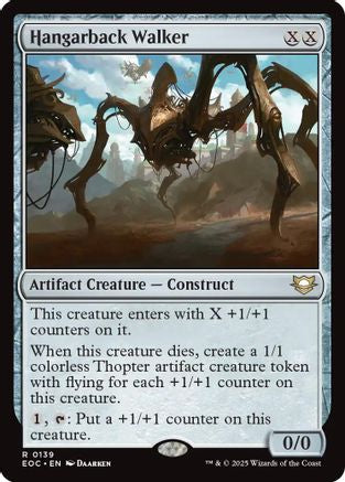 Hangarback Walker  | 139 | [Commander: Edge of Eternities]