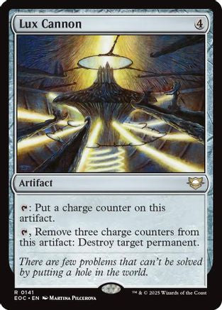 Lux Cannon  | 141 | [Commander: Edge of Eternities]
