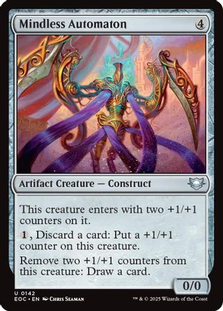 Mindless Automaton  | 142 | [Commander: Edge of Eternities]