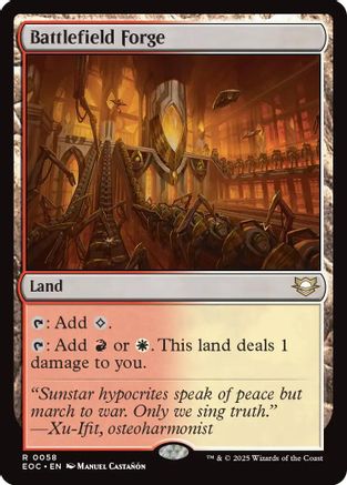 Battlefield Forge  | 058 | [Commander: Edge of Eternities]