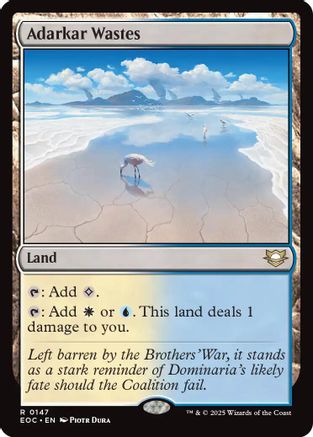 Adarkar Wastes  | 147 | [Commander: Edge of Eternities]