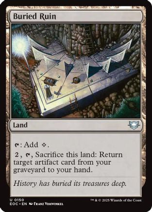 Buried Ruin |  (150) [Commander: Edge of Eternities]