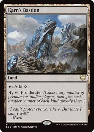 Karn's Bastion  | 163 | [Commander: Edge of Eternities]