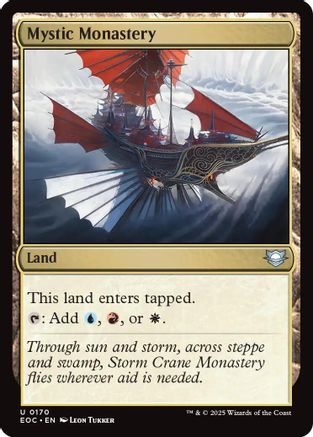 Mystic Monastery  | 170 | [Commander: Edge of Eternities]