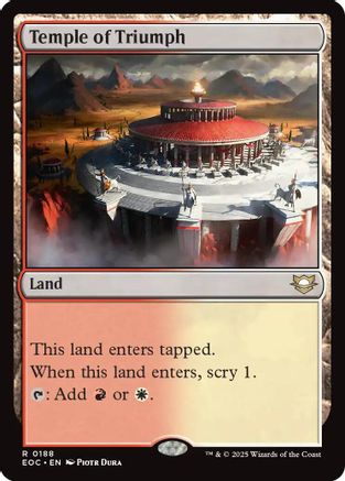 Temple of Triumph  | 188 | [Commander: Edge of Eternities]