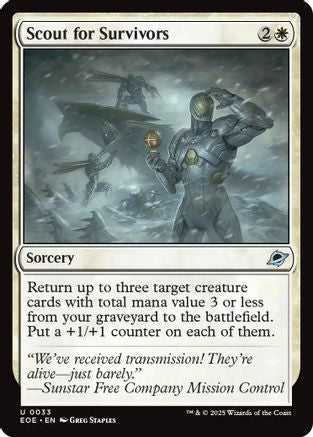 Scout for Survivors |  (033) [Edge of Eternities]