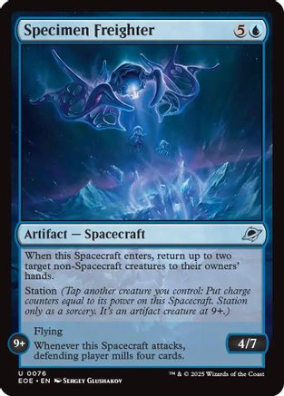Specimen Freighter |  Foil (076) [Edge of Eternities]