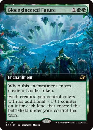 Bioengineered Future (Extended Art) |  Foil (340) [Edge of Eternities]