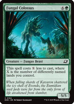 Fungal Colossus |  (184) [Edge of Eternities]
